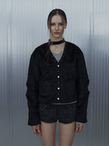 SHORT CHOKER JACKET_P