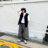 ヴィンテージストライプバルーンパンツ