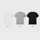 [SET] Aven cut muscle-fit short-sleeve T-shirt + Mer cut flare-fit denim pants