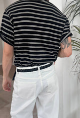 [4SEASON] Regular semi wide cotton pants(2color)