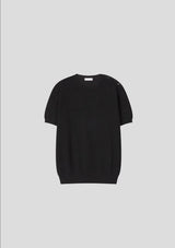 [S/S] ショルダーボタンハーフニット(4color)