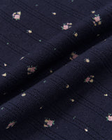 Floral Hoodie (Navy)