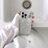 Bubble ribbon heart resin jelly hard case (Resin case)
