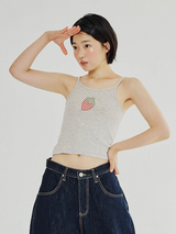 STRAWBERRY PATCH SLEEVELESS