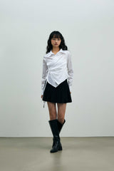 HALO WRAP SHIRT / WHITE
