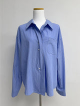 Nut Unbalance Wrap Loose Fit Shirt