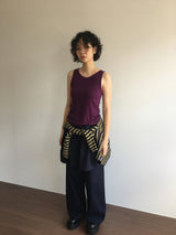 Wavy flare skirt pants (3color)