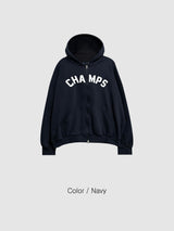 CHAMS TWO-WAY HOODIE"