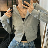 [BELLIDE MADE] RADD, KNIT TWO-WAY ZIP-UP PARKER