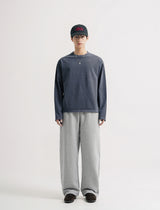 26SS★ ボーイ クロップ ピグメント ロングスリーブ Tシャツ