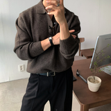 オールデイセミオーバーハッチカラニット
