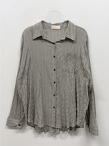Block Stripe Loose Fit Shirt