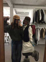 ジグリーボアフリースベスト (3color)