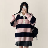 Tay Wapen Color Matching Kara Dangara Knit 