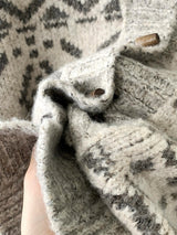 Rage Toggle Nordic Knit Cardigan