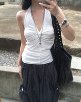 Nylon string cargo pants