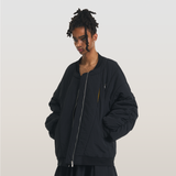 RELABEL 23AW Structured Pleated Split Llight Jacket Cotton Jacket