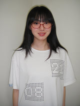 DOT SIGNATURE T-SHIRT (WHITE)