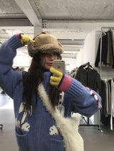 Reversible Boucle Trapper Hat (2 Colors)