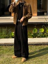 Deep Seam One-Tuck Denim Pants S, M, L (4 colors)