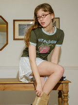 Strawberry Lace T-shirt (2 Colors)