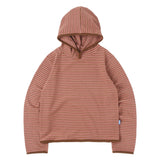 Stripe Taped Hoodie - Pink