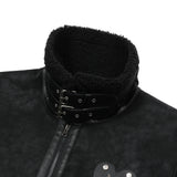 MOEL METAL LOGO HEART PATCH MUSTANG JACKET
