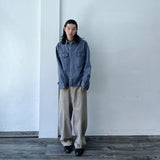 Dual-Pocket Cropped Overshirt
