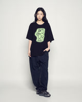 25FW AC BEAR NEON SHORT SLEEVE T-SHIRT BLACK