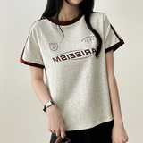 リッパートラックラインカラー半袖Tシャツ
