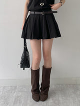 Peanut Fold Layered Long Boots