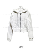 Girls Lettering Slim Hoodie
