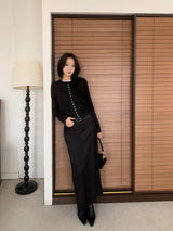 Annie Slim Button Long Sleeve Cardigan
