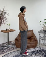 ラジエルスナップワイドデニムパンツ