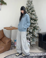 Any Stitch Knit Hood Zip Up