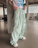 Lumer Shirred Big Pocket Balloon Pants