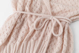 Milky wrap cardigan - pink    