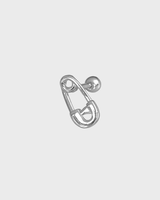 [925Silver] Safety pin piercing