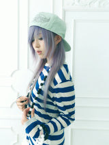 Lettering wing cap (mint)