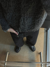 ASCLO Hairy Crop Cardigan (3color)