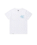W FLOWER SELLER LOGO SS TEE WHITE(CV2GMFT514A)
