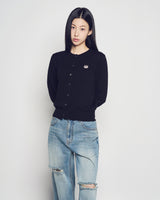 26SS WOMAN オープンカッティングデニムパンツ