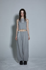 CHAIN SLEEVESS T-SHIRT