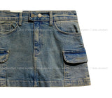 Mare washing cargo miniskirt