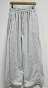2SIZE🩶 SOFTY SIDE PINTUCK WIDE LONG PANTS 🩶🧇🖤🤍5COLOR