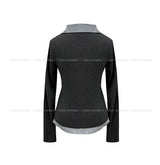 Reet Drape Layered Shirt