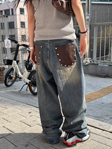 [Unisex] ダメージウォッシングノースリーブ(4color)
