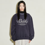 drawing artwork sweatshirt [navy]