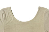 バオールホルターフリルノースリーブ長袖Tシャツセット
