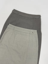 [SS] Bocashi Button Long Skirt